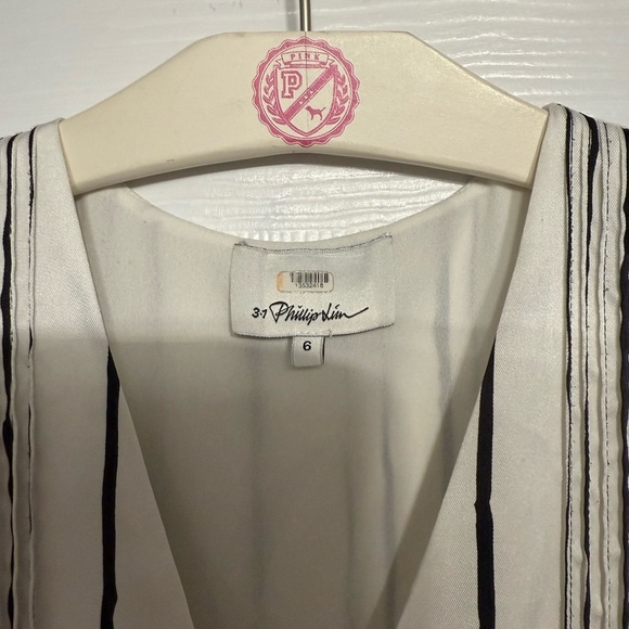 3.1 Phillip Lim white and Black Striped Dress - Picture 5 of 7